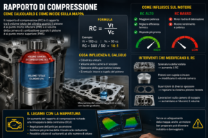 calcolo rapporto di compressione